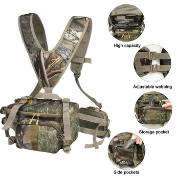 MDSTOP Hunting Fanny Pack quick-access pockets layout easy gear grab