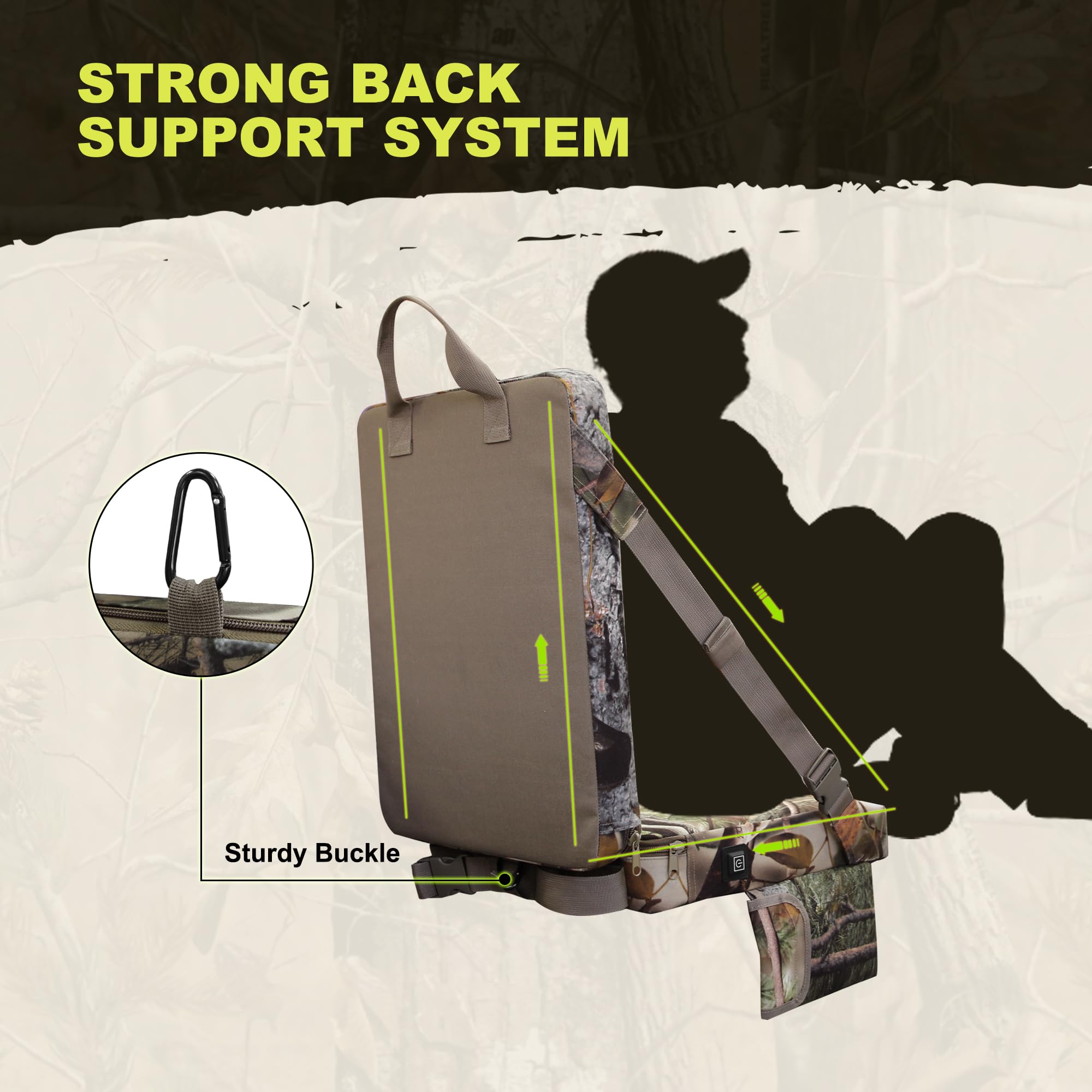 MDSTOP rubber-bottom stays non-slip on uneven ground, reducing slips during action.