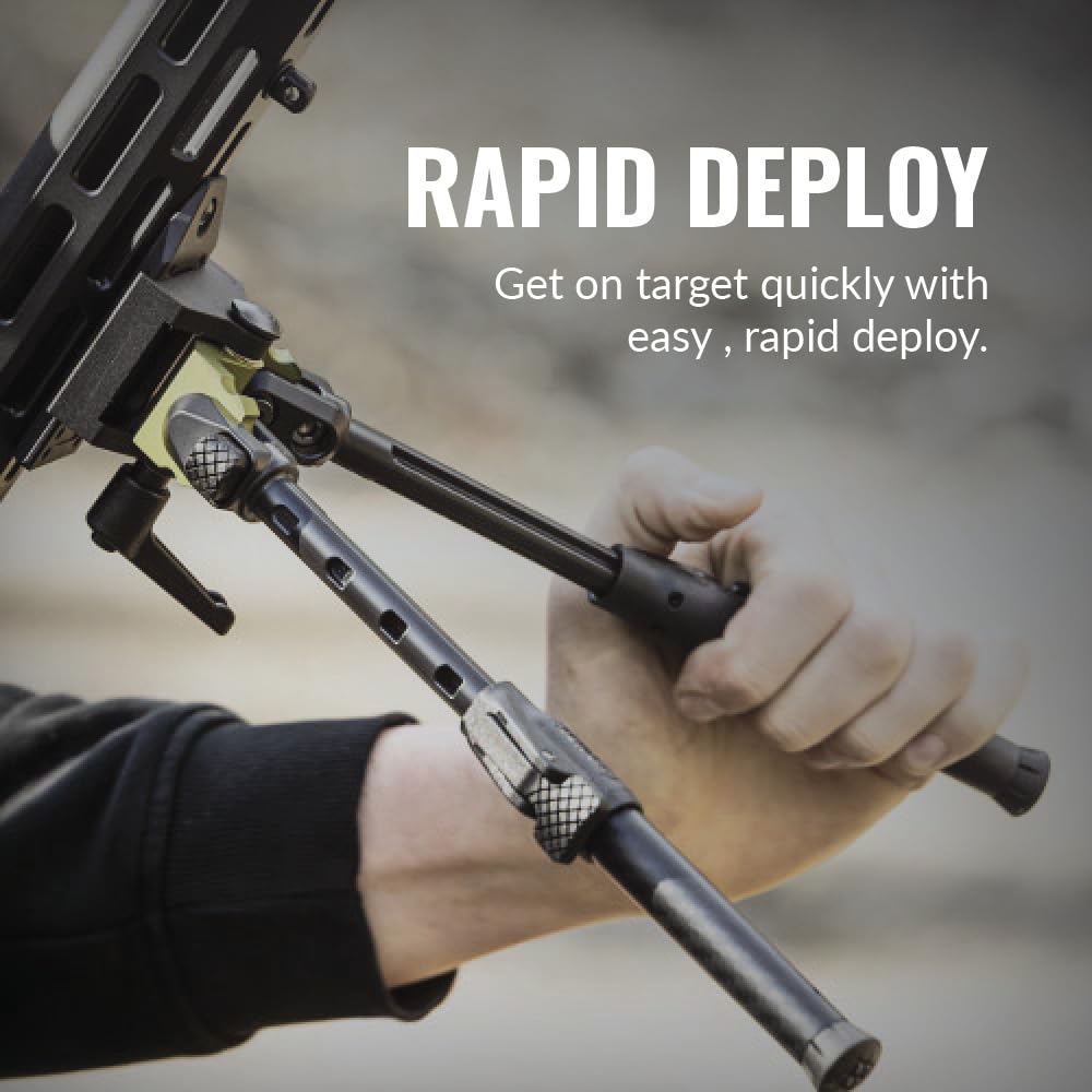 MDT Grnd-POD Pick Black rugged build supports dependable field performance.