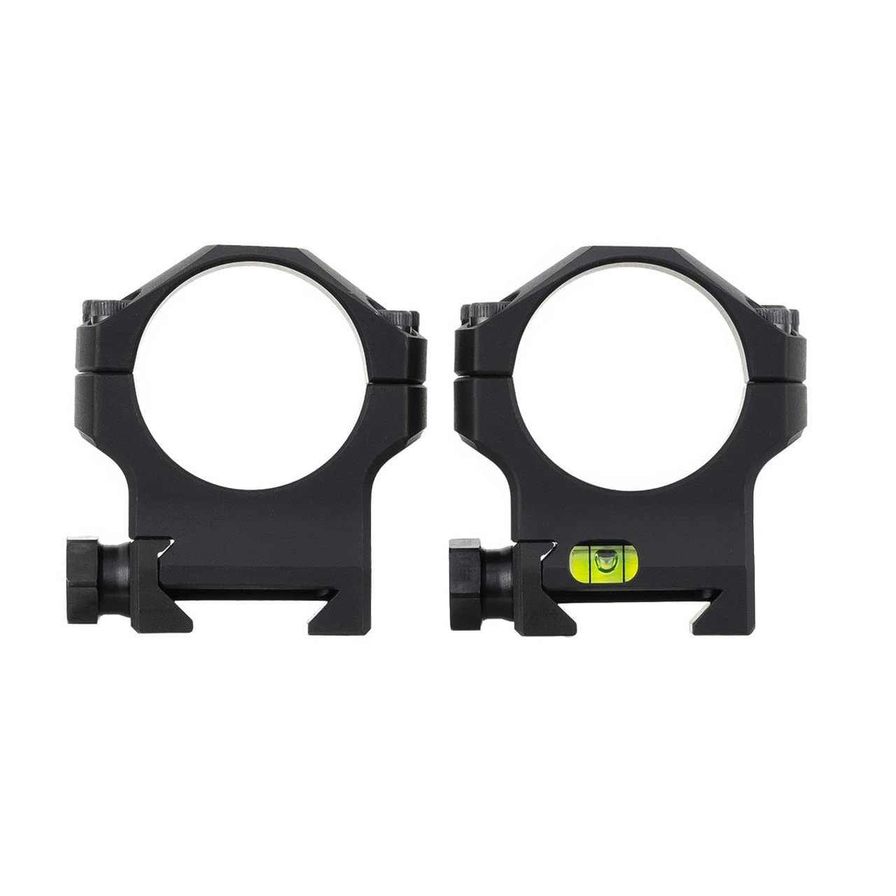 MDT Elite 30mm rings side profile show rugged fit for precision