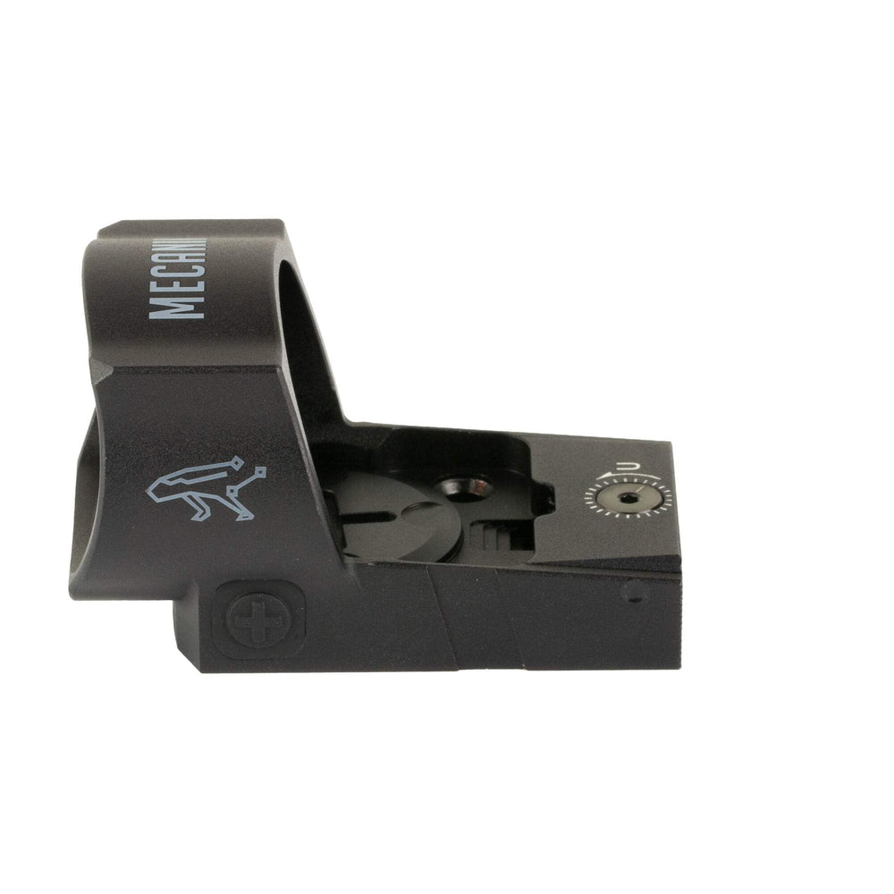 MECANIK MO3 black-anodized sight profile conveys rugged, low-reflectivity performance.