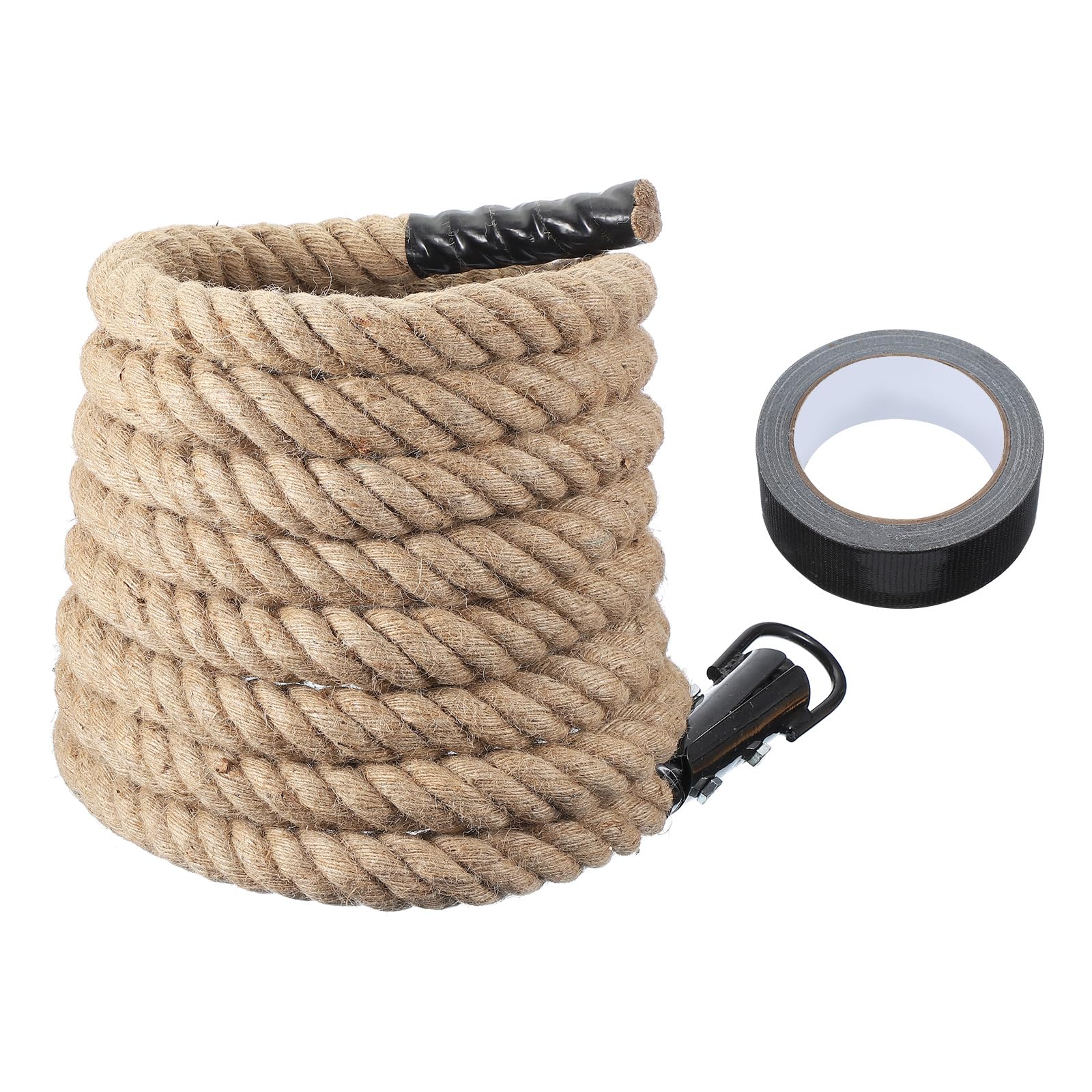 Meccanixity climbing rope 7m length for versatile indoor and outdoor workouts.