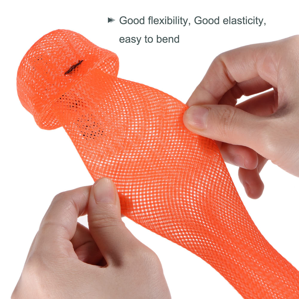 Meccanixity protective rod sleeve ready for storage reduces abrasion