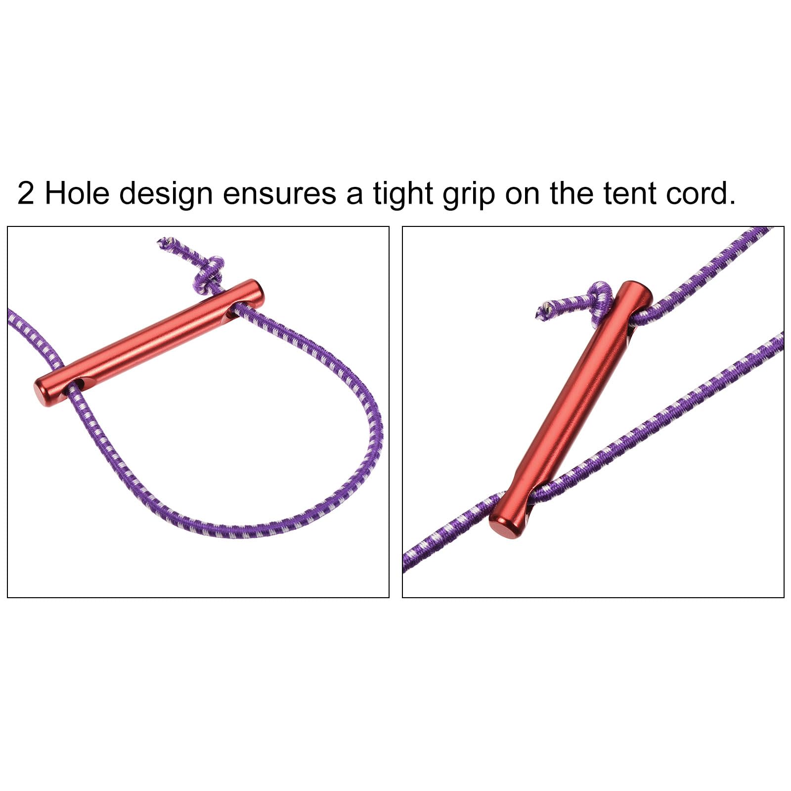 MECCANIXITY red tensioners ideal for tents canopies and tarps.