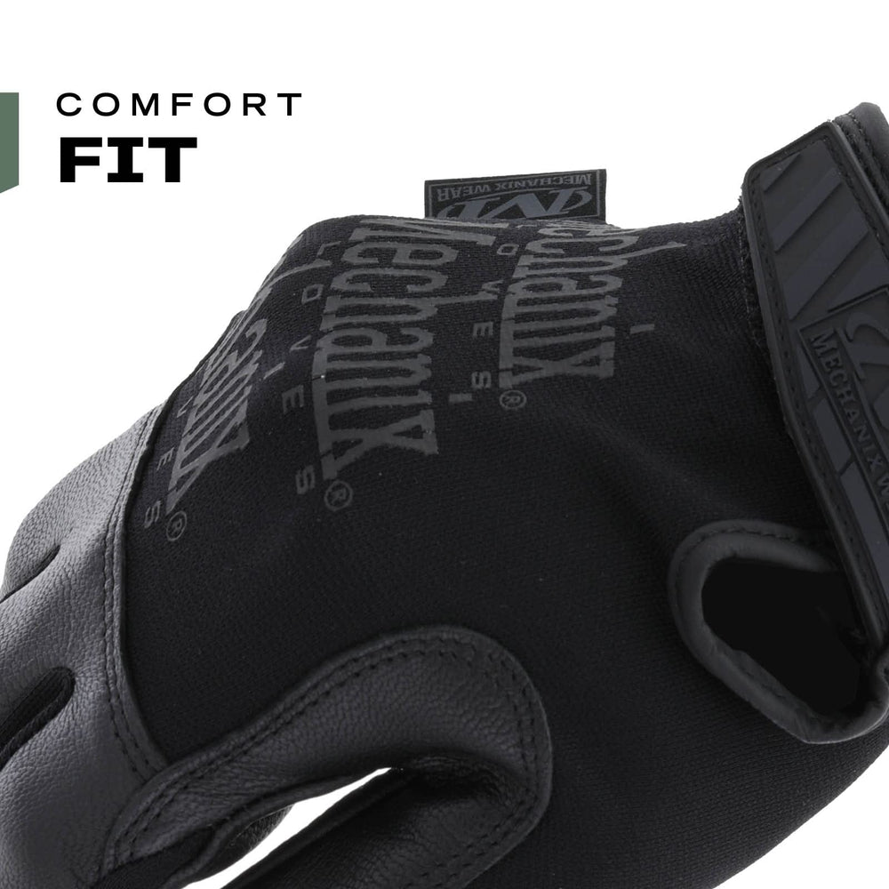 Mechanix Wear Recon gloves dexterity with curved hourglass fingers