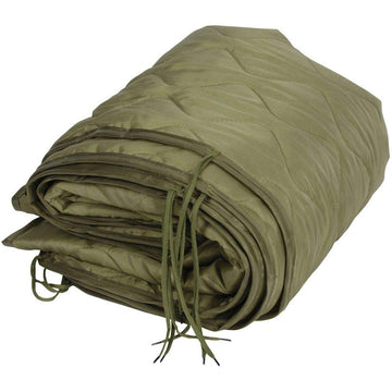 Medals of America woobie blanket OD green worn — reliable warmth in cold-weather hunts.