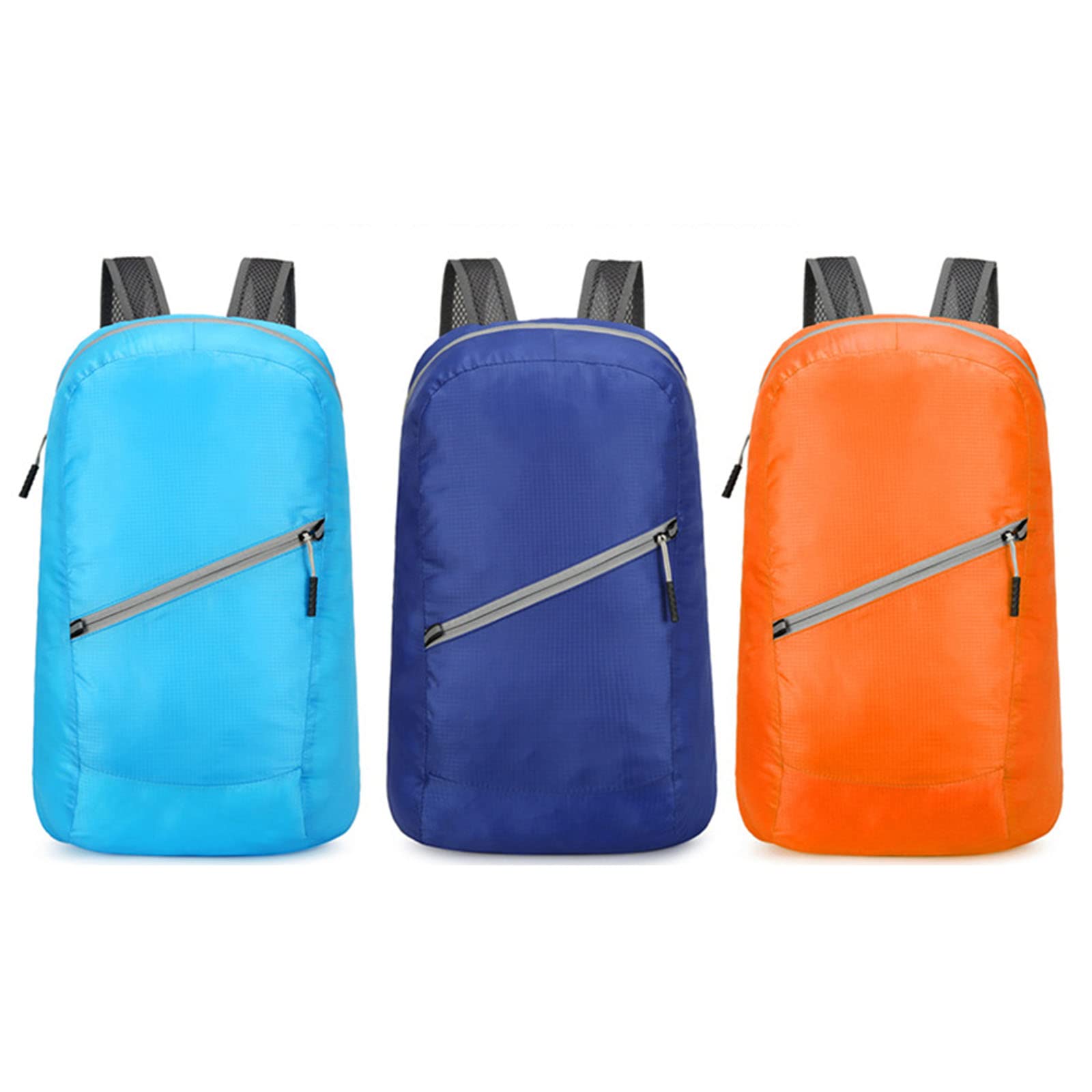MEELYHOME folded backpack neatly tucked inside a suitcase for travel.