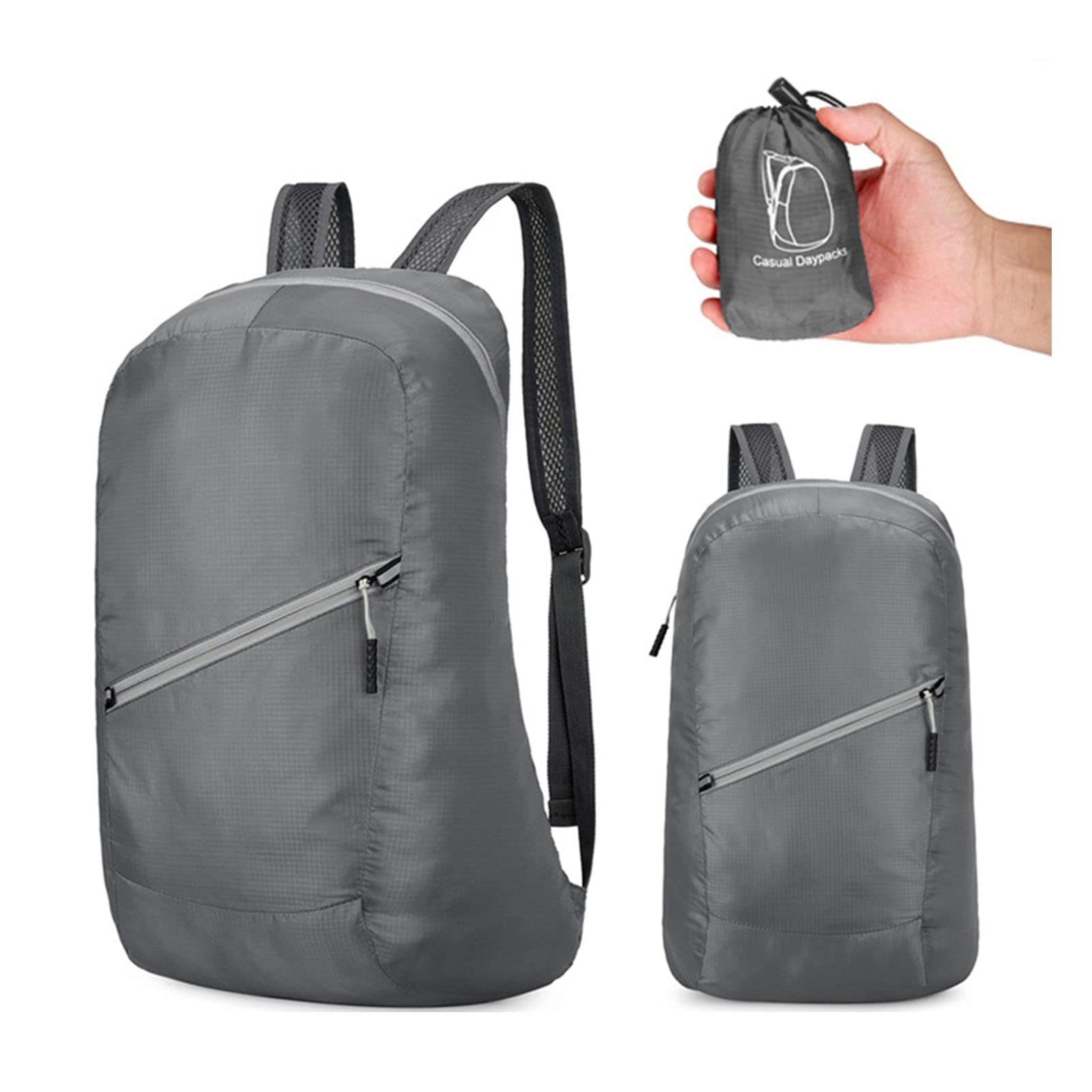 MEELYHOME lightweight travel backpack in action during a day trip.