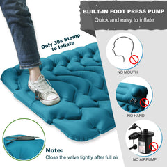 MEETPEAK heavy-duty-nylon ensures durable protection against rugged camping terrain.