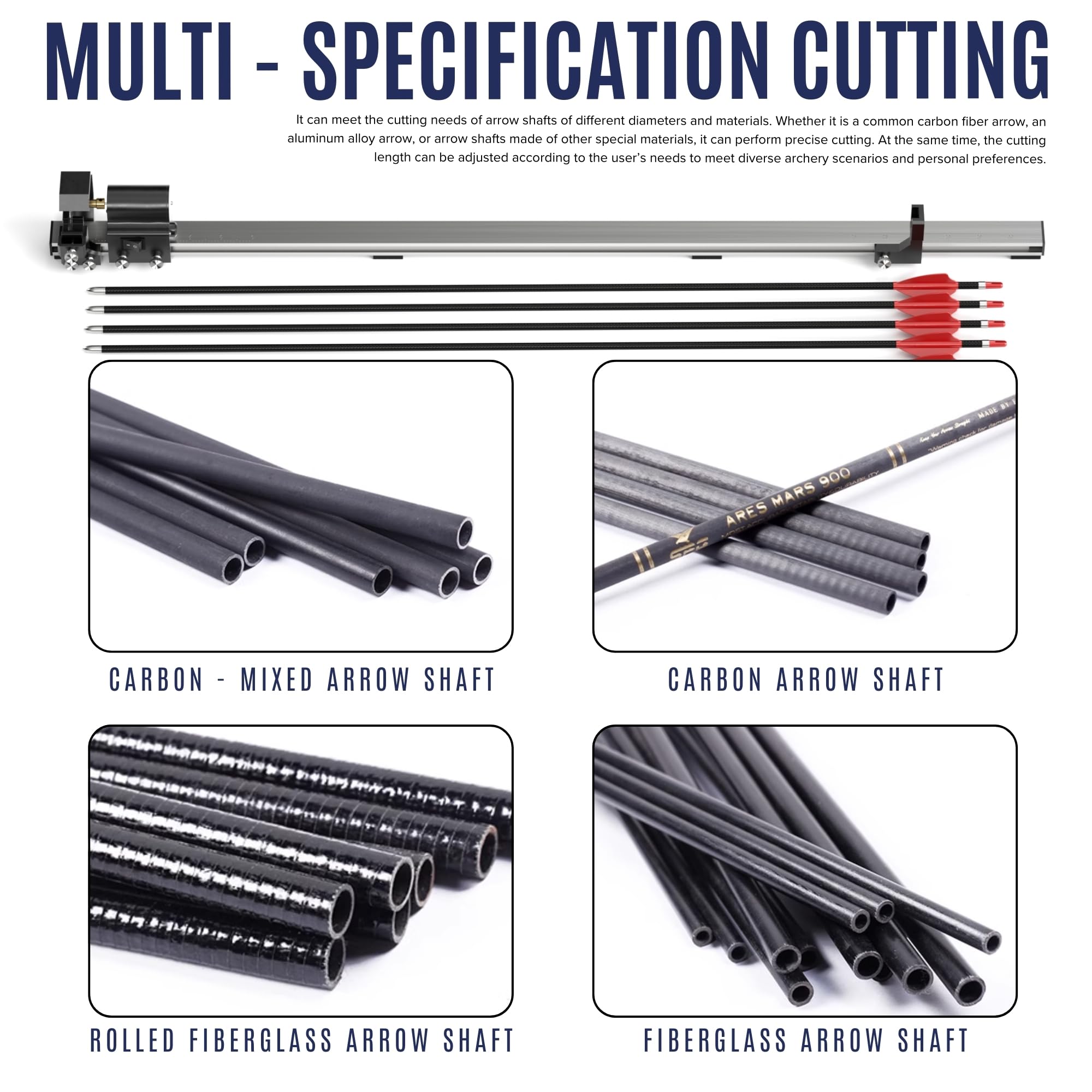 Mefape Blade compatibility cuts carbon, aluminum and more.