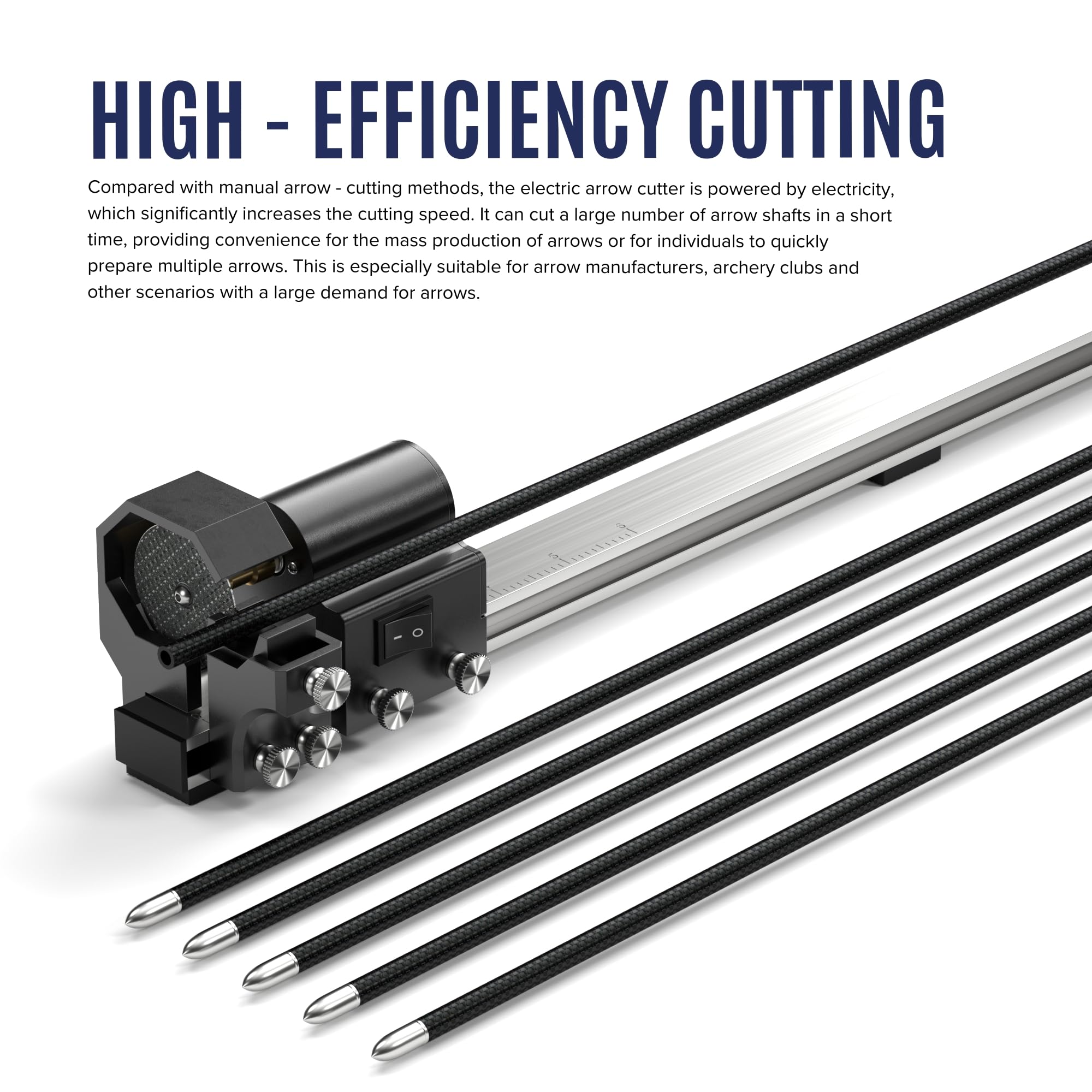 Mefape Resin blades dual setup helps reduce dust during cutting.