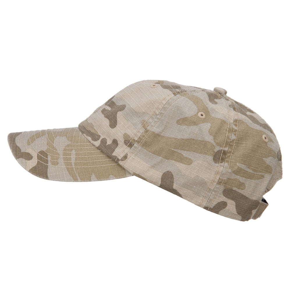 Mega Cap MG Faded Camo bill pre-curved provides shade in bright outdoor light