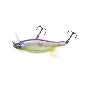 Megabass Anthrax SP-C Energy Bone II front view highlights multi-action wakebait for surface and subsurface fishing