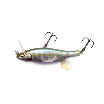 Megabass Anthrax SP-C SH Lotus shows roller balance wake for slow retrieves