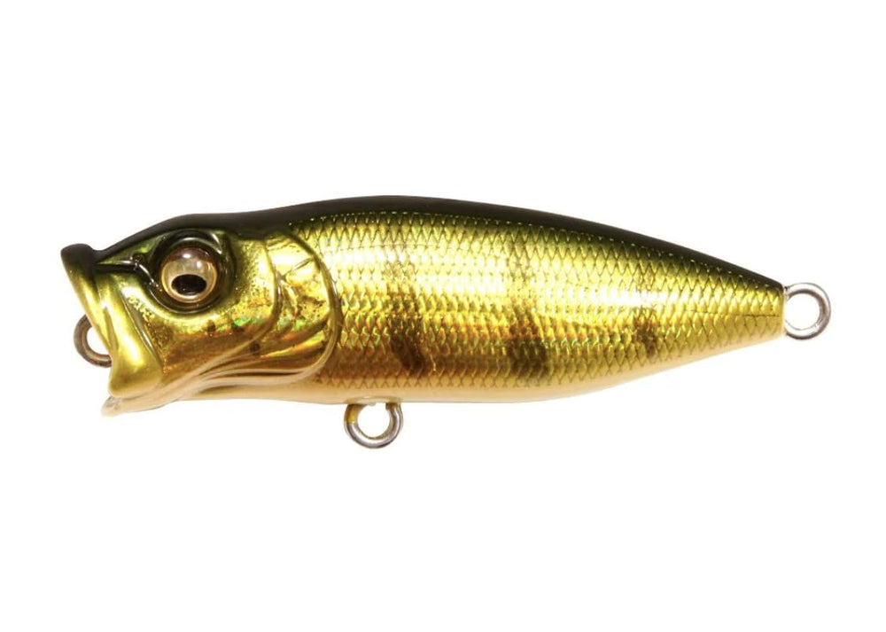 Megabass Baby Pop X central line tie improves balance for pops.