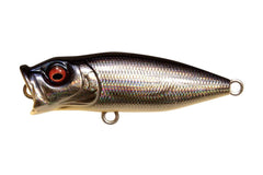 Megabass Baby Pop X sculpted cup design enhances spray and walk.