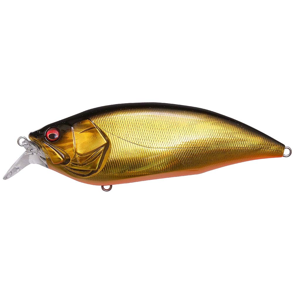 Megabass Big M 2.0 profile view highlighting deep-water effectiveness for big bass.