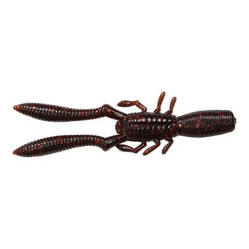 Megabass bottle shrimp lure, 4-inch prickly crab, lifelike crawfish action for bass