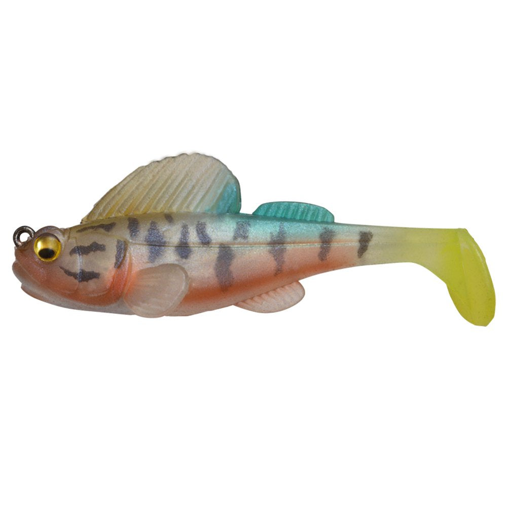 Megabass Dark Sleeper back fins conceal hook points for snag-free casting and retrieves