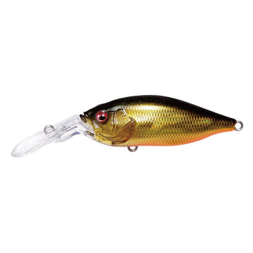 Megabass Deep-X100 LBO front view showing compact body for precise retrieves.