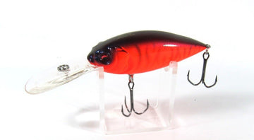 Megabass DEEP-X300 Viper Tiger lure, front view, illustrating deep-diving potential for structure-heavy waters.