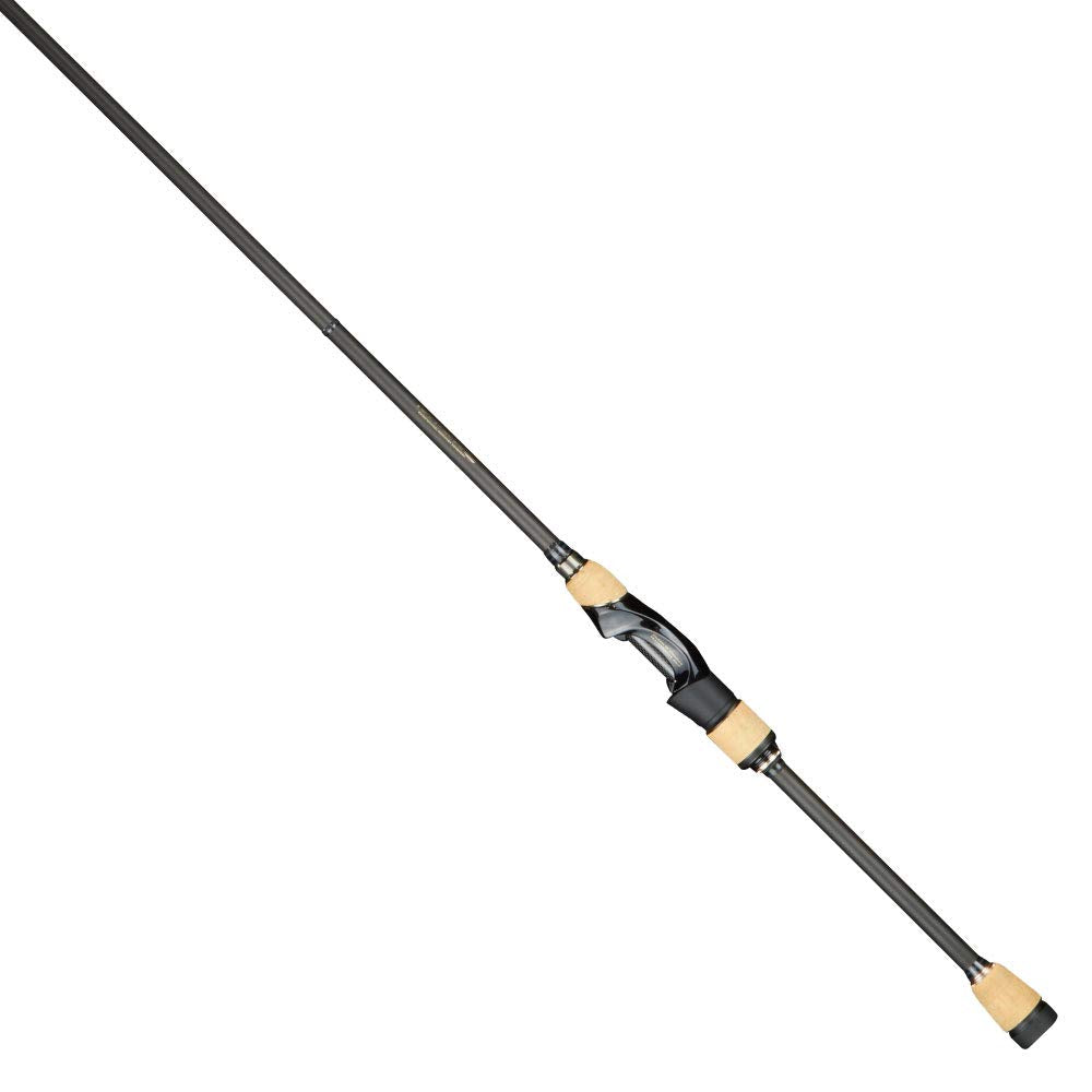 Megabass Destroyer P5 rod blank highlighting high sensitivity for precise lure placement.
