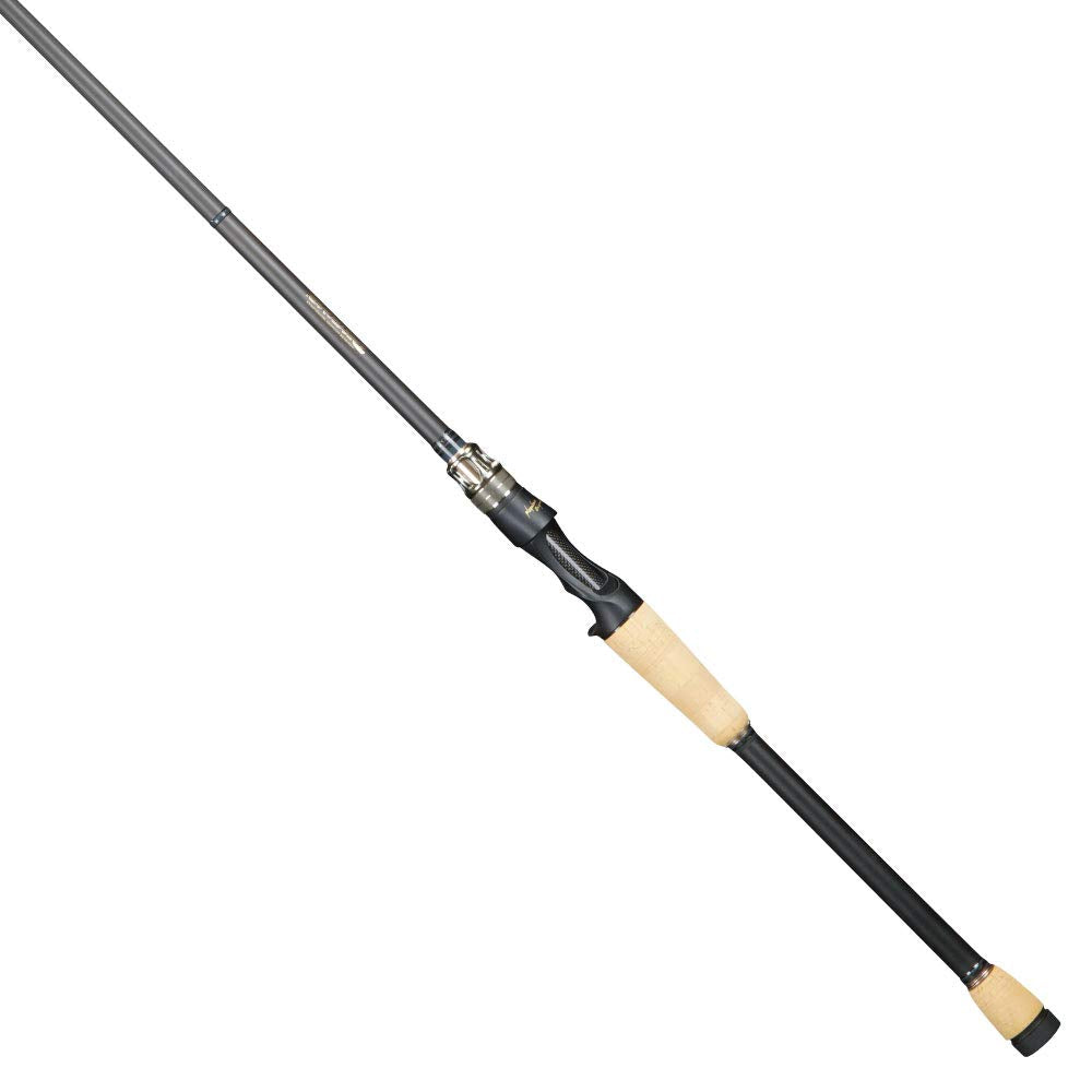 Megabass Destroyer P5 Dark Sleeper 7 ft 1 in casting rod, crisp feedback for accurate casts.