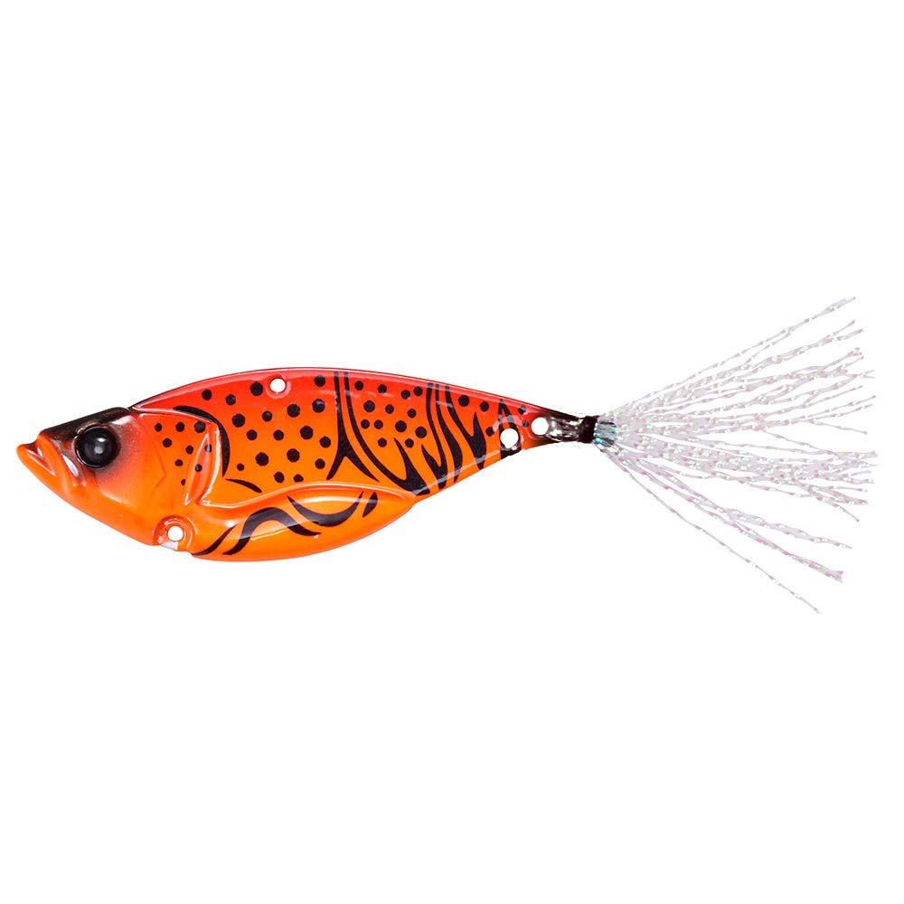 Megabass DYNA Response Lure close-up of the 58mm body for precise high-pitch vibrations.