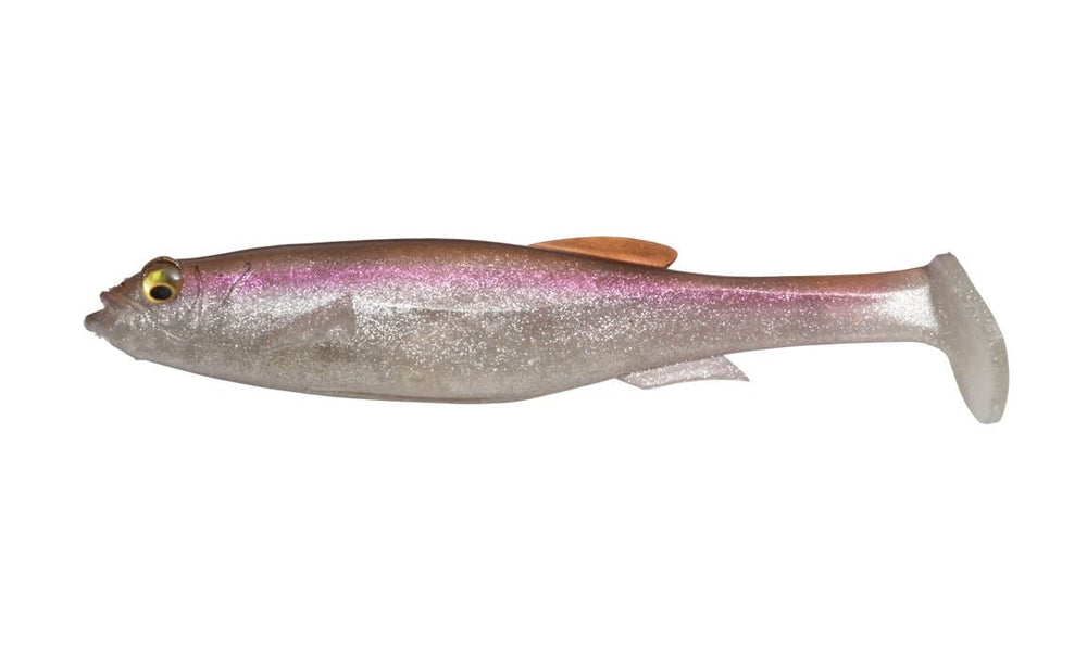 Megabass Freestyle Magdraft line-thru rig setup example with two lures.