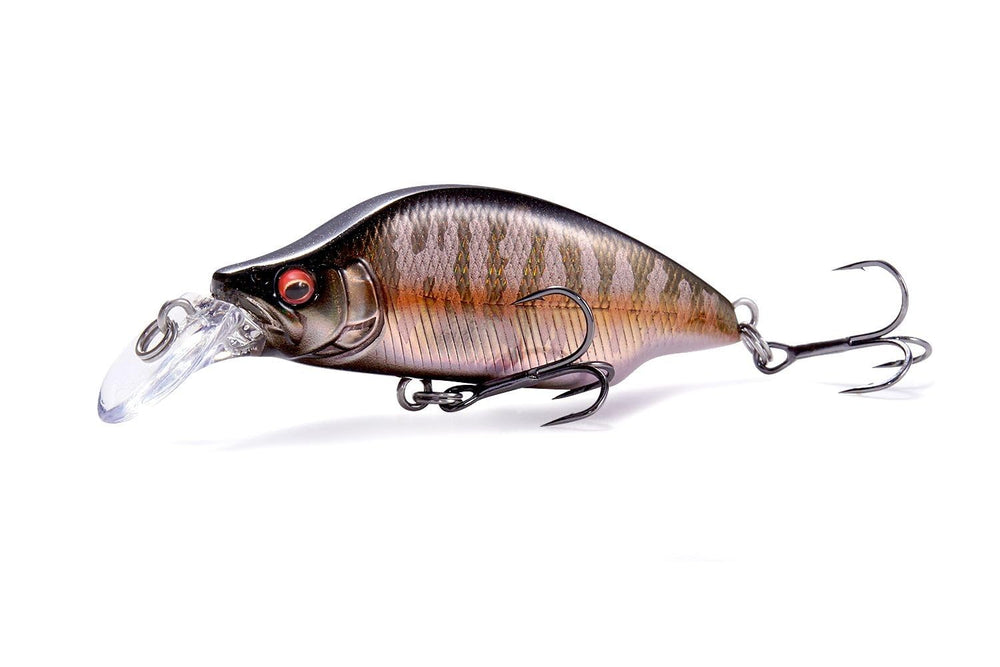 Megabass GH52 BAT A Fry LZ Autumn Halation front view for aggressive lure action