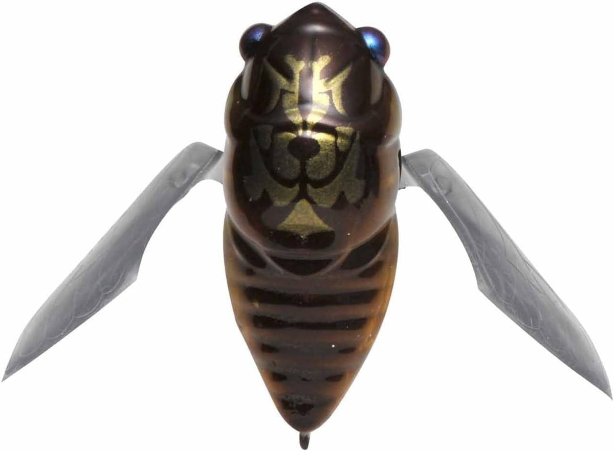 Megabass Grand Signet FF Higashi lure, wing bug pattern for slow-fishing realism