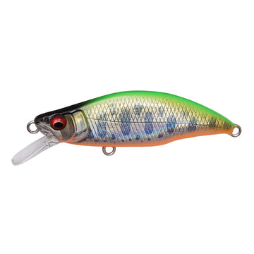 Megabass Great Hunting GH46 humpback front view highlights bold profile for fast retrieves