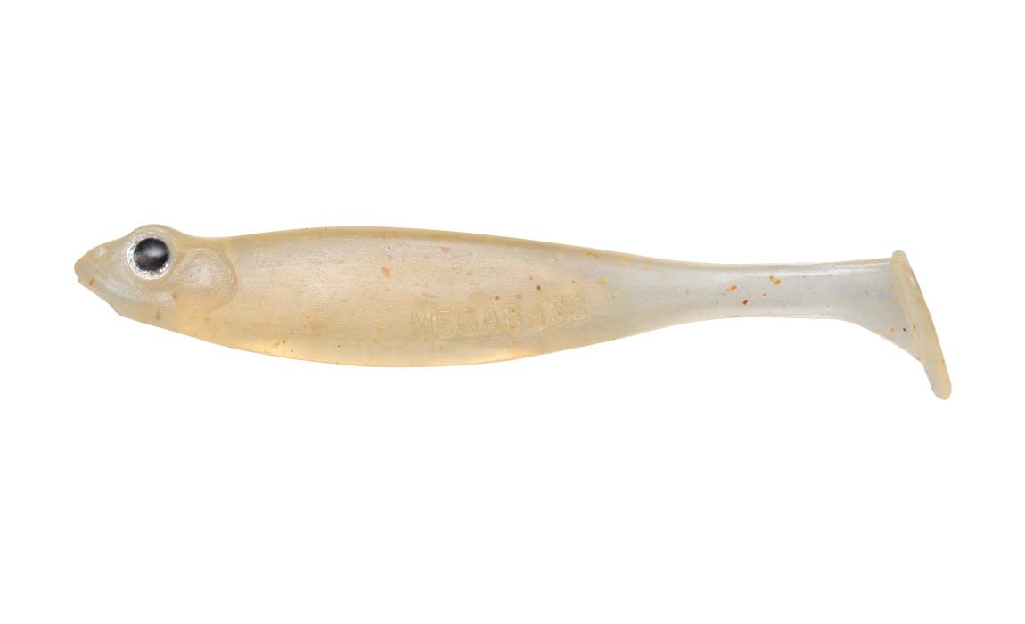 Megabass Hazedong Shad 4.2" weightless setup delivers subtle action