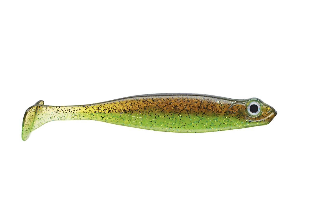 Megabass Hazedong Shad 4.2 swimbait in action for slow retrieves and lifelike vibrations