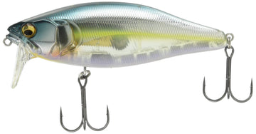 Megabass I-Jack HT Lure side view showing wake-action for enticing strikes.
