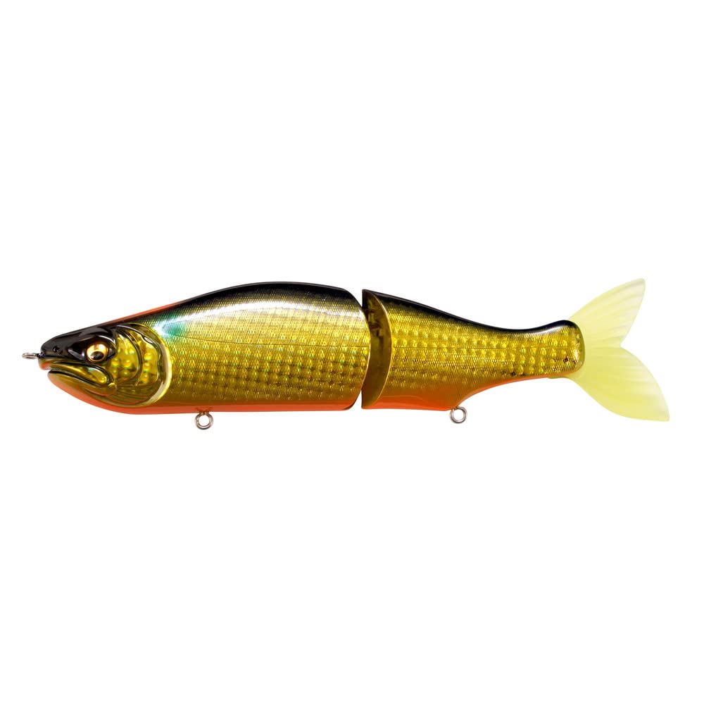 Megabass i-Slide 187 R SW sinking lure front view showing natural slalom action for big bass