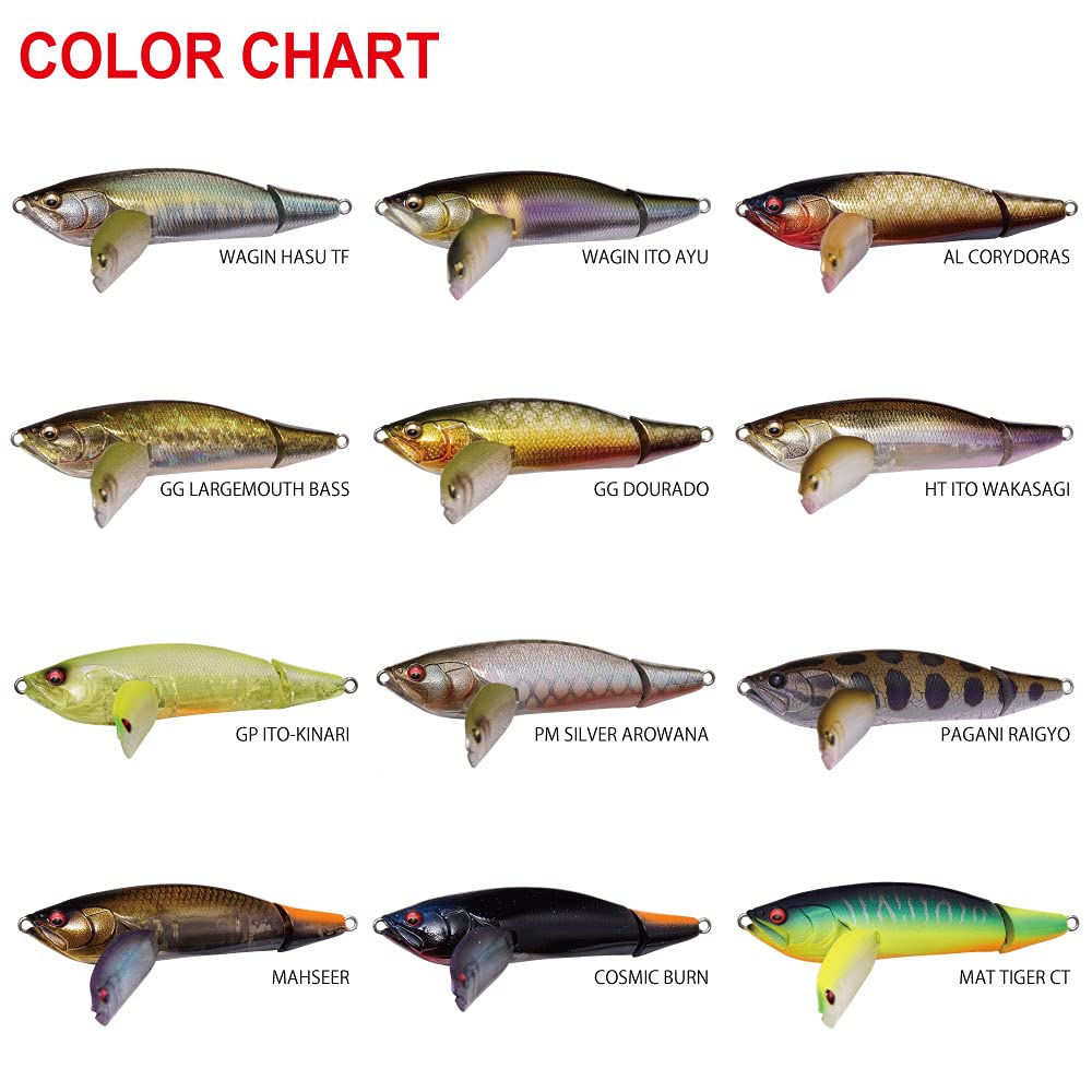 Megabass i-Wing Triple Fry GG Largemouth hook and tail setup enables versatile retrieve