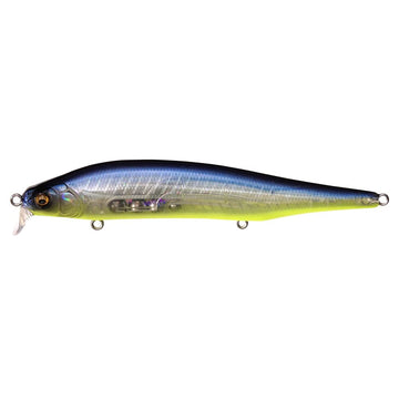 Megabass ITO Shiner SSR Elegy Bone front view for shallow-water jerking