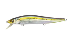 Megabass Ito Silent Vision Oneten 110 jerkbait for stealthy deep retrieves and enticing pauses.