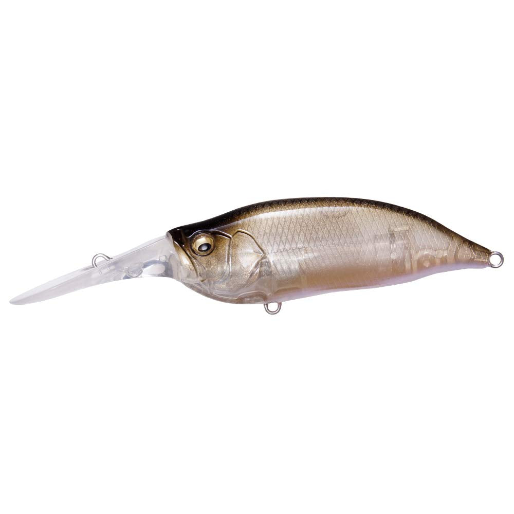 Megabass IXI Shad Type 3 lure with compact deep-diving profile for precise casts.