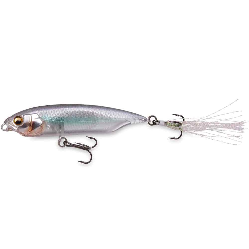 Megabass KARASHI KS worm bait close-up showing realistic size for finesse presentations