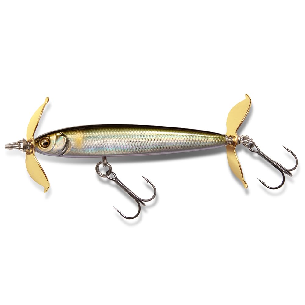 Megabass Level Swimmer SPC-C Ayu See front view shows deep-range casting potential