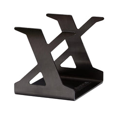 Megabass Lure Stand 50 Black front view for organized lure display
