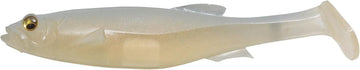 Megabass Magdraft closeup highlights natural pattern and magnetic disc for precise hook positioning.