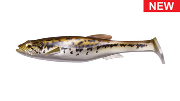 Megabass Magdraft Freestyle 6in Nude Rainbow open-water retrieval appeal
