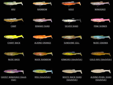 Megabass Magdraft side-fin detail showing weed-guard design for weed-free retrieves