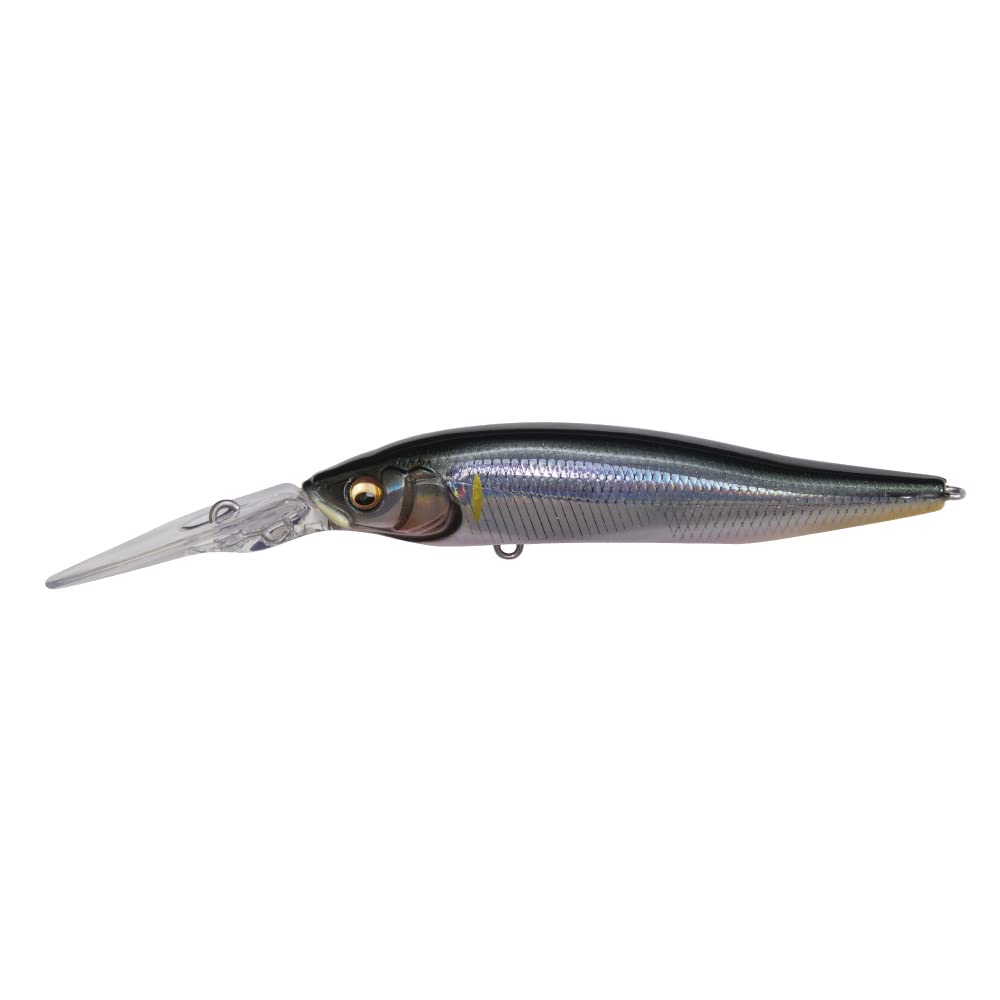 Megabass Megabus X-NANAHAN+2 LZ Satoshinchiayu front view showing compact 75mm body for long casts
