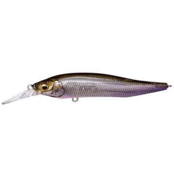 Megabass Megabus X-NANAHAN FA Ghost Wakasagi front view highlights long-cast potential