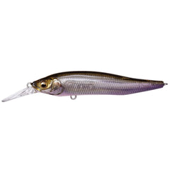 Megabass Megabus X-NANAHAN FA Ghost Wakasagi front view highlights long-cast potential
