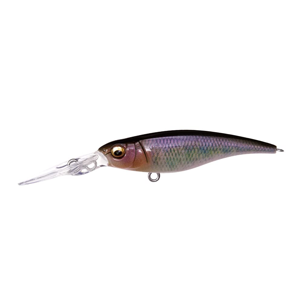 Megabass Shading-X R 62 FA TNG lure profile for casting precision.